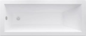 Mexen Cubik rechthoekig bad 170 x 70 cm, wit - 55031707000