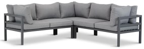 Hoek loungeset  Aluminium Grijs  Lifestyle Garden Furniture Arenas