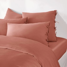 Effen kussensloop te strikken in katoen , Scenario