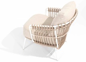 4 Seasons Outdoor Dalias low dining chair      beige weerbestendig