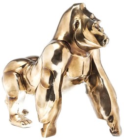Kare Design Proud Gorilla Gouden Gorillabeeld