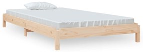 vidaXL Bed stapelbaar 80x200 cm massief grenenhout