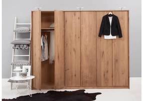 Goossens Excellent Kledingkast Aberson, 270 cm breed, 222 cm hoog, 6 hout draaideuren