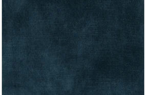 Goossens Eetkamerstoel Baltazar blauw velvet stof met armleuning, urban industrieel