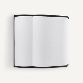 Wandlamp in gewassen linnen, Suso
