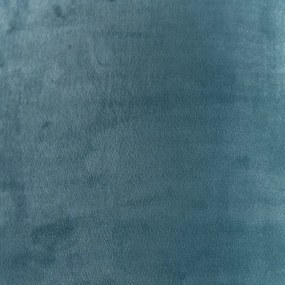 Velours lampenkap blauw 50/50/25 met gouden binnenkant