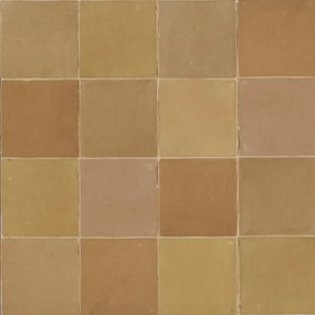 Wandtegel Marokkaans oranje L'Antic Colonial Nazari 11x11cm marrakech glans