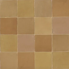 Wandtegel Marokkaans oranje L'Antic Colonial Nazari 11x11cm marrakech glans
