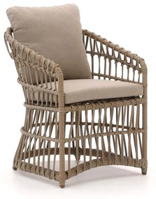 + 10% kassakorting | Dining tuinstoel | Intenso Cameri | Wicker (vlechtwerk) | Taupe | Kees Smit Tuinmeubelen