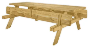 Picknicktafel Deluxe 240 x 70 cm