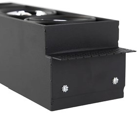 Set van 6 Inbouwspot zwart GU10 AR70 trimless 3-lichts - Oneon GU10 Binnenverlichting Lamp