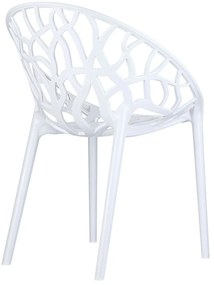 Siesta Crystal stapelbare tuinstoel - Wit