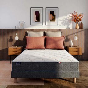 Ensemble matras in mousse HR + lattenbodem