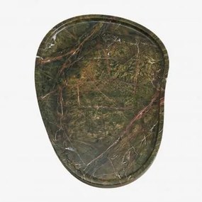 Orivando Marmeren Decoratieve Tray ↔︎ 35 Cm & Groen Marmer Forest - Sklum