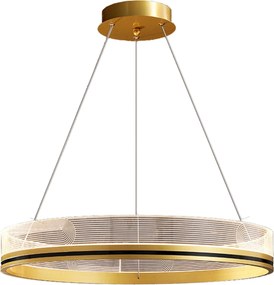 Hanglamp APP1189-CP Goud 40cm