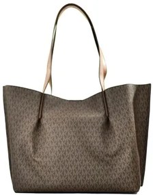 Boodschappentas Bruin MICHAEL Michael Kors  Jet Set Travel Large Signature Tote Bruin