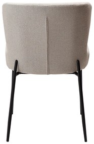 Dan-Form Glam Luxe Eetkamerstoel Boucle Cashmere