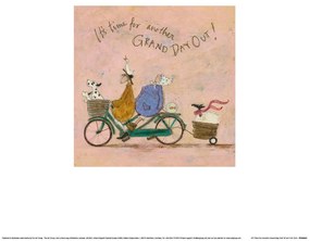 Kunstdruk Sam Toft - It's time For Another Grand Dayl
