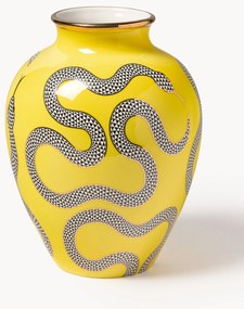 Porseleinen vaas Eden met goud, H 27 cm