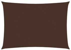 vidaXL Zonnescherm rechthoekig 2x3 m oxford stof bruin