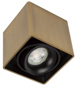 Bjorn 1 Opbouwspot Messing