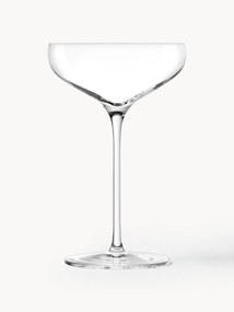 Kristalglazen champagneglazen Swing, 6-delig