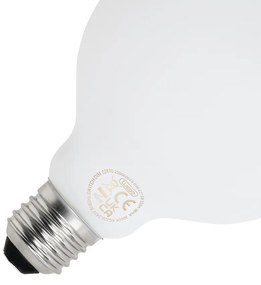 Set van 5 E27 3-staps dimbare LED lamp G95 mat 5W 550 lm 3000K