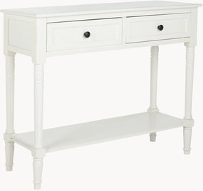 Wandtafel Samantha van grenenhout met lades en plank