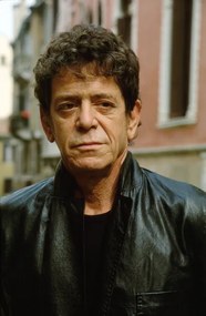 Foto Singer and musician LOU REED in Venice in 2002