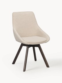 Draaibare gestoffeerde stoelen Alison, 2 stuks