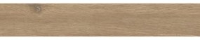 Baldocer Ceramica Carpatos wand- en vloertegel - 20x120cm - gerectificeerd - Houtlook - Roble mat (bruin) SW07314580