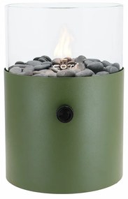 Cosi Fires Cosiscoop XL gaslantaarn Ø20,5x30 cm - mosgreen