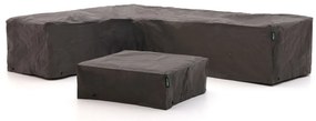 + 10% kassakorting | Tuinmeubelhoes geschikt voor Hoek loungeset | Kees Smit | Kunststof | Grijs - Antraciet | 235x95cm | Kees Smit Tuinmeubelen