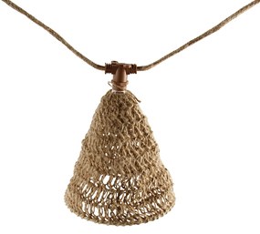 Lichtsnoer bruin 8m incl. LED 10-lichts IP44 solar oplaadbaar - Maro