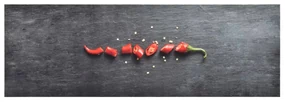 vidaXL Keukenmat wasbaar Pepper 45x150 cm