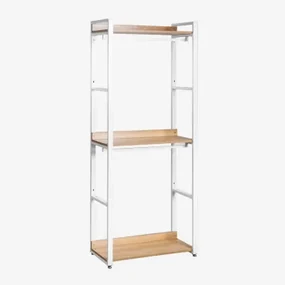 Open Kast Van Staal En Hout Ariaster Natuurlijk - Sklum
