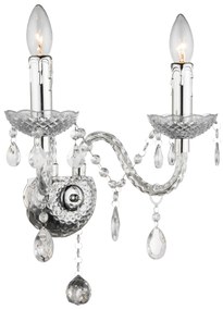 Wandlamp EBT017-2W Transparent