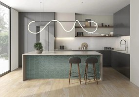 Jabo Pencil Kromo Sage mozaïektegel 35x35cm