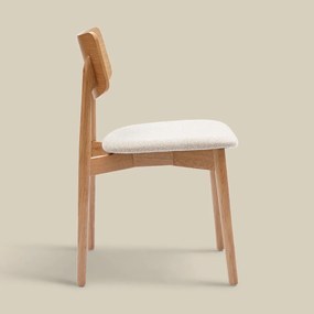Scandinavische Stoel Eikenhout