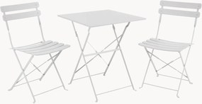 Inklapbaar metalen tuinbistroset Ponte, 3-delig