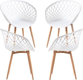 Set 4 Vera-stoelen