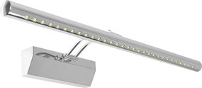 Wandlamp, azuurblauwe LED boven een spiegel 7W 55CM APP365-1W CHROME