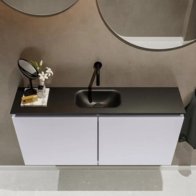 Mondiaz Ture 100cm toiletmeubel cale met wastafel urban midden geen kraangat