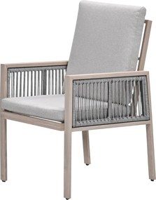 Garden Impressions San Capri lounge dining stoel - light oak look