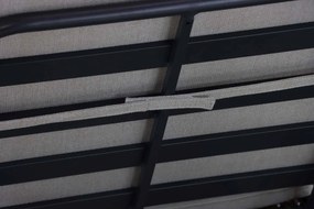 Lifestyle Garden Furniture Nice Ligbed Verstelbaar Aluminium/wicker Grijs