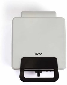 Livoo Wafelijzer met regelbare thermostaat 1200 W wit