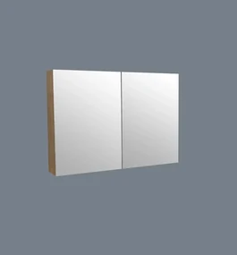 Lambini Designs Wood spiegelkast Eiken 120cm