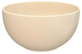 Fontana Bano toiletmeubel warm eiken 40x22cm met waskom in licht ivoor