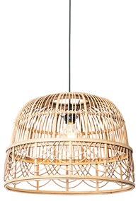 Oosterse hanglamp rotan 44 cm - MichelleOosters E27 rond Binnenverlichting Lamp