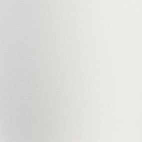 Stoffen lampenkap wit cilinder 40/40/40